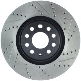 StopTech Slotted & Drilled Sport Brake Rotor thumbnail 1