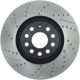 StopTech Slotted & Drilled Sport Brake Rotor thumbnail 1