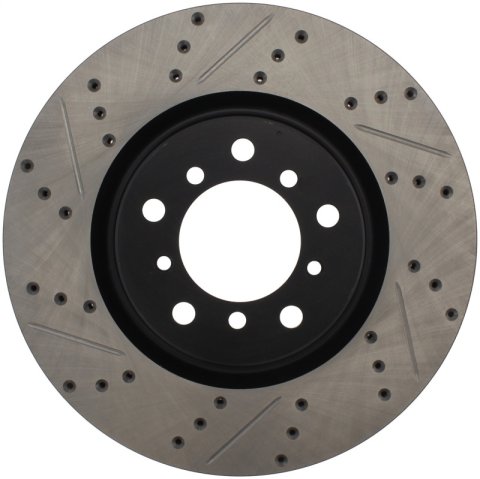 StopTech Slotted & Drilled Sport Brake Rotor thumbnail 1