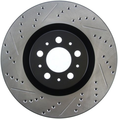 StopTech Slotted & Drilled Sport Brake Rotor thumbnail 1