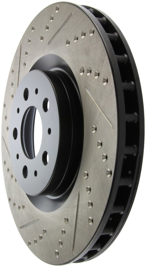 StopTech Slotted & Drilled Sport Brake Rotor thumbnail 5