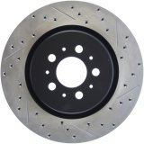 StopTech Slotted & Drilled Sport Brake Rotor thumbnail 1