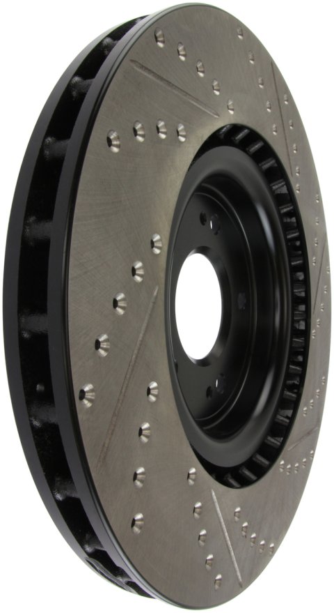 StopTech Slotted & Drilled Sport Brake Rotor thumbnail 1