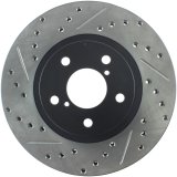 StopTech Slotted & Drilled Sport Brake Rotor thumbnail 1