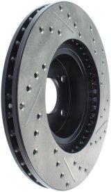 StopTech Slotted & Drilled Sport Brake Rotor thumbnail 5