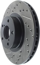 StopTech Slotted & Drilled Sport Brake Rotor thumbnail 6