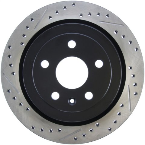 StopTech Slotted & Drilled Sport Brake Rotor thumbnail 1