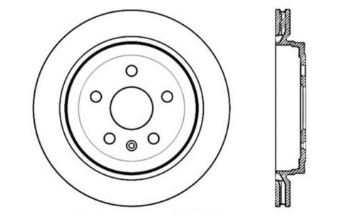 StopTech Slotted & Drilled Sport Brake Rotor thumbnail 3