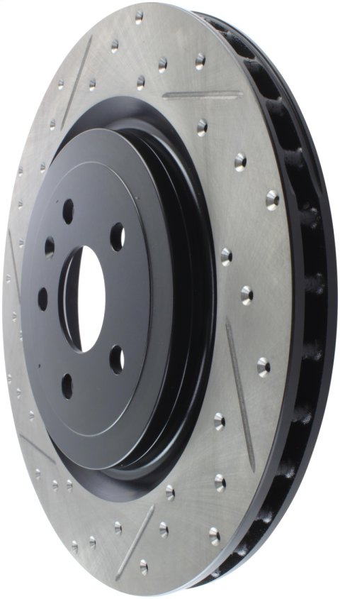 StopTech Slotted & Drilled Sport Brake Rotor thumbnail 4
