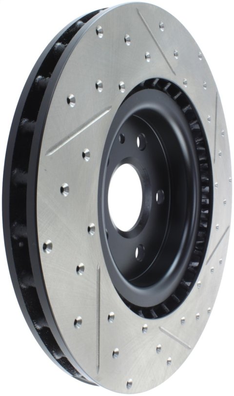 StopTech Slotted & Drilled Sport Brake Rotor thumbnail 4