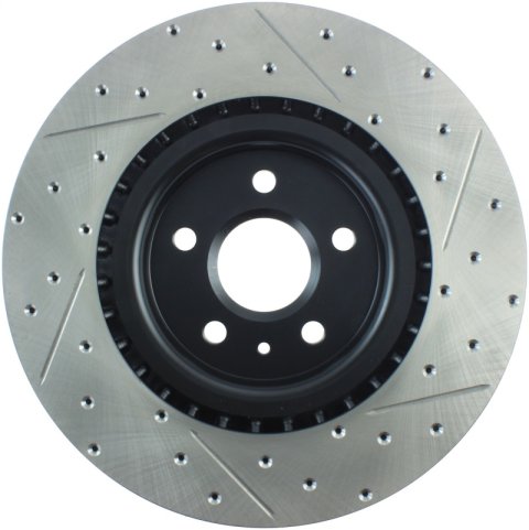 StopTech Slotted & Drilled Sport Brake Rotor thumbnail 6