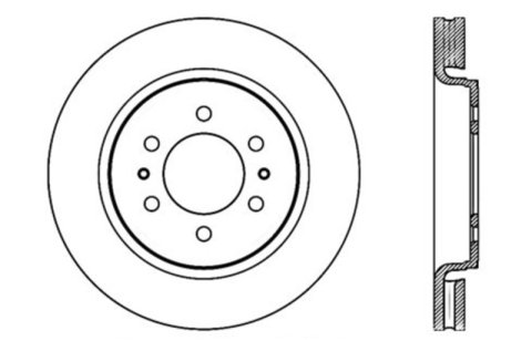 StopTech Slotted & Drilled Sport Brake Rotor thumbnail 9