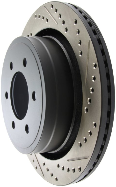 StopTech Slotted & Drilled Sport Brake Rotor thumbnail 5