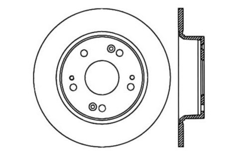 StopTech Drilled Sport Brake Rotor thumbnail 3