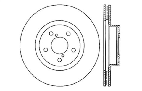 StopTech Drilled Sport Brake Rotor thumbnail 2