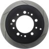 StopTech Sport Slot 08-13 Lexus LX450/470/570 / 07-12 Toyota Tundra Slotted Left Rear CRYO Rotor thumbnail 9