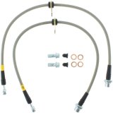 StopTech 02-12 Toyota Camry Coupe/Sedan / 04-08 Solara Rear Stainless Steel Brake Lines thumbnail 4