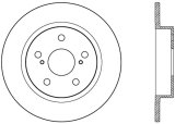 StopTech 11-13 Scion tC Rear Slotted Left Sport Brake Rotor thumbnail 1