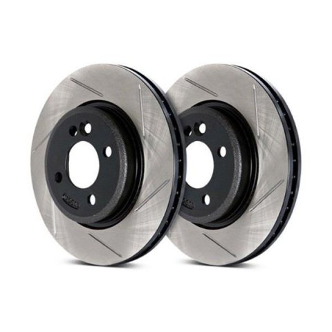 Centric C-TEK Standard Slotted Brake Rotor - Rear Right thumbnail 1