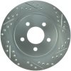 StopTech Select Sport 05-10 Ford Mustang GT Slotted and Drilled Rear Left Rotor thumbnail 6