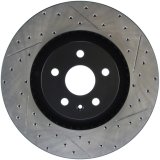 StopTech Drilled & Slotted Left Sport Brake Rotor for 2009 Cadillac CTS-V thumbnail 1