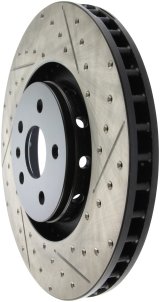 StopTech Drilled & Slotted Left Sport Brake Rotor for 2009 Cadillac CTS-V thumbnail 5