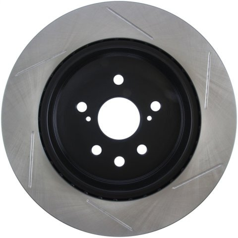 StopTech 13-14 Lexus GS300/350/400/430 Slotted Sport Rear Right Brake Rotor thumbnail 6