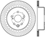 StopTech 13-14 Lexus GS300/350/400/430 Slotted Sport Rear Left Brake Rotor thumbnail 2