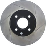 StopTech 2014 Ford Fiesta Left Front Disc Slotted Brake Rotor thumbnail 1