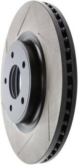 StopTech 13-15 Nissan Pathfinder Slotted Front Right Rotor thumbnail 8
