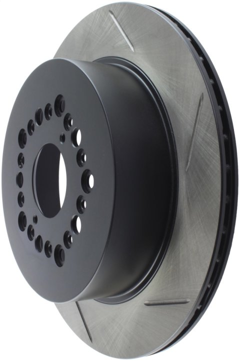 StopTech Power Slot 93-94 Lexus LS Series / 95-00 LS400 / 92-00 SC 400 Rear Left Slotted Rotor thumbnail 5