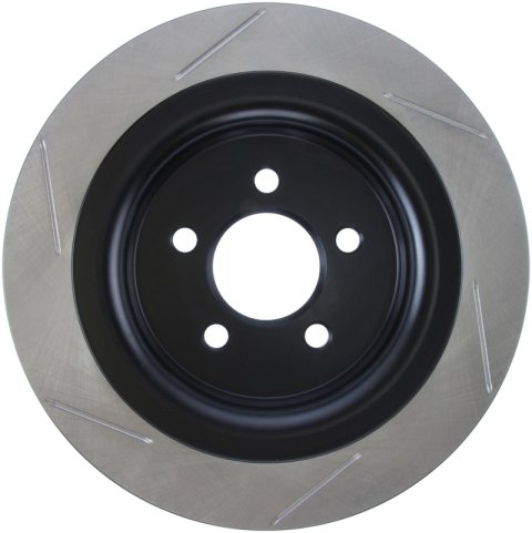 StopTech 2015 Ford Mustang GT w/ Brembo Brakes Left Rear Slotted Brake Rotor thumbnail 6