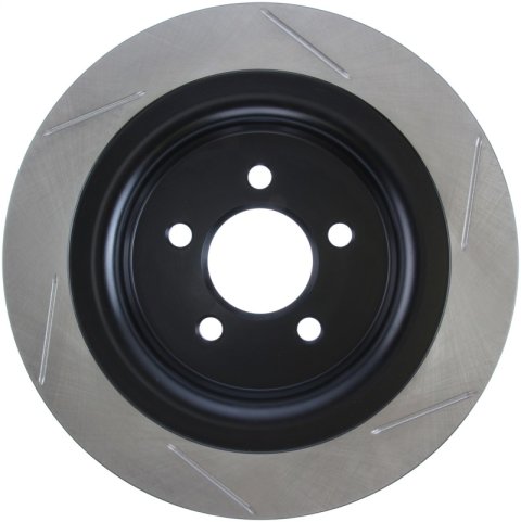 StopTech 2015 Ford Mustang GT w/ Brembo Brakes Right Rear Slotted Brake Rotor thumbnail 6