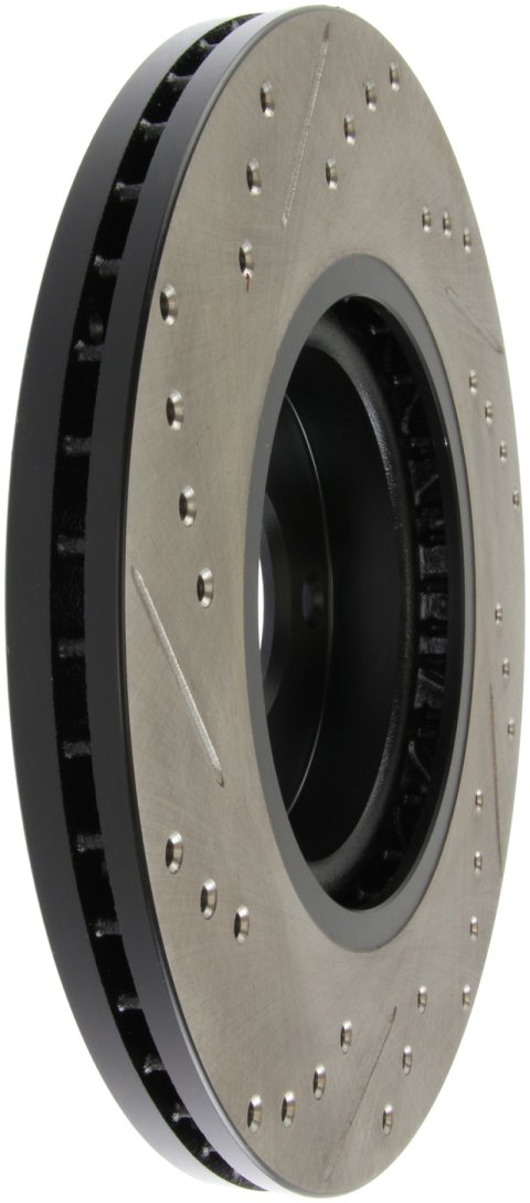 StopTech 06-07 350Z / 05-07 G35 exp Sport/ 06-07 G35X SportStop Slotted & Drilled Front Left Rotor thumbnail 1