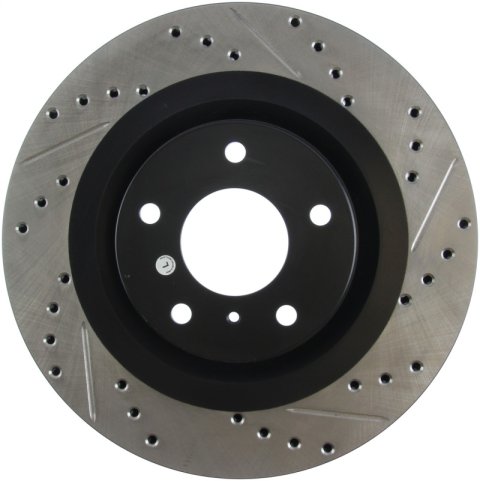 StopTech 06-07 350Z / 05-07 G35 exp Sport/ 06-07 G35X SportStop Slotted & Drilled Front Left Rotor thumbnail 2
