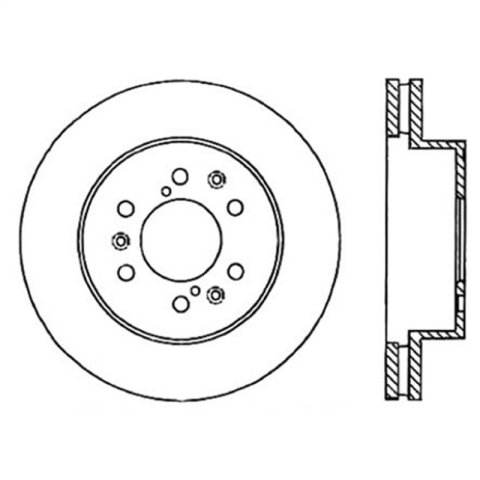 StopTech Power Slot 07 Chevrolet Tahoe Front Right Rotor thumbnail 1