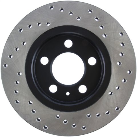 StopTech 03-05 VW Golf GTi (vented rear discs) Drilled Right Rear Rotor thumbnail 6