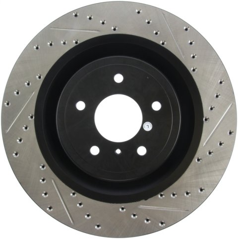 StopTech Infiniti G37 / Nissan 370Z SportStop Slotted & Drilled Front Left Rotor thumbnail 2