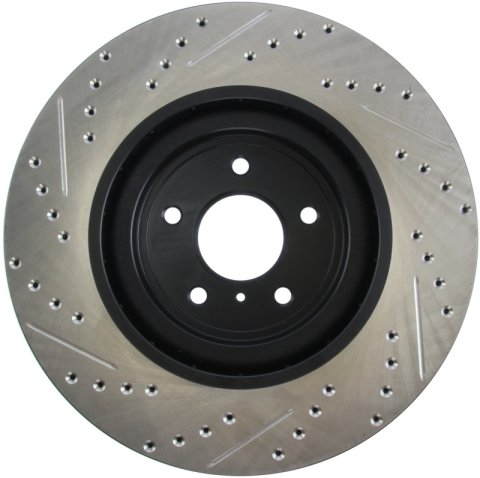 StopTech Infiniti G37 / Nissan 370Z SportStop Slotted & Drilled Front Left Rotor thumbnail 9