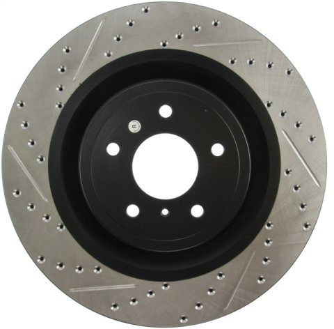 StopTech Infiniti G37 / Nissan 370Z SportStop Slotted & Drilled Front Right Rotor thumbnail 3