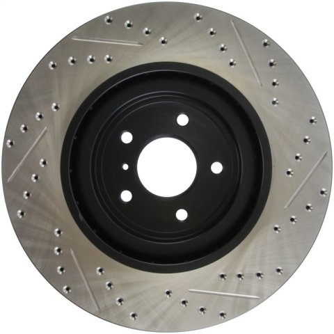 StopTech Infiniti G37 / Nissan 370Z SportStop Slotted & Drilled Front Right Rotor thumbnail 8