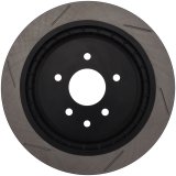 StopTech Power Slot Nissan 370z / Infiniti G37 SportStop Slotted Rear Right Rotor thumbnail 3