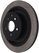 StopTech Power Slot Nissan 370z / Infiniti G37 SportStop Slotted Rear Right Rotor thumbnail 5