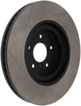 StopTech Power Slot Nissan 370z / Infiniti G37 SportStop Slotted Front Left Rotor thumbnail 1