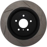 StopTech Power Slot Nissan 370z / Infiniti G37 SportStop Slotted Front Left Rotor thumbnail 2