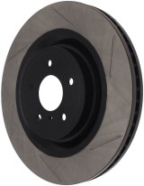 StopTech Power Slot Nissan 370z / Infiniti G37 SportStop Slotted Front Left Rotor thumbnail 5