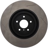 StopTech Power Slot Nissan 370z / Infiniti G37 SportStop Slotted Front Left Rotor thumbnail 6