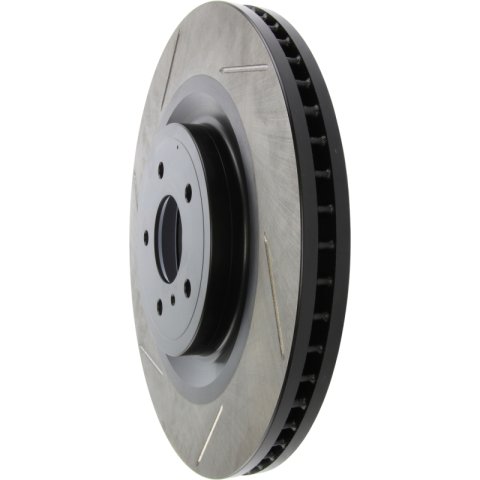 StopTech Power Slot Nissan 370z / Infiniti G37 SportStop Slotted Front Right Rotor thumbnail 4