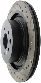 StopTech Infiniti G37 / Nissan 370Z SportStop Slotted & Drilled Rear Left Rotor thumbnail 7