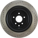StopTech Infiniti G37 / Nissan 370Z SportStop Slotted & Drilled Rear Left Rotor thumbnail 8